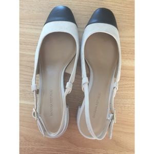 Women's sling back shoes, 8 Bannana Republic